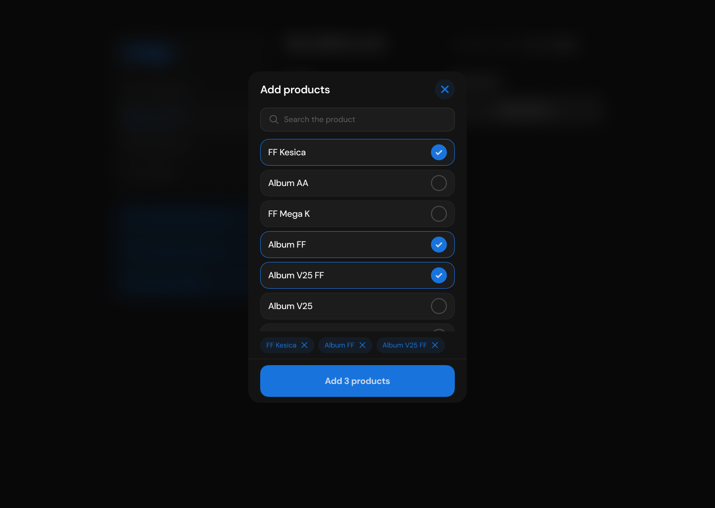 A complete distribution system — a field app for salespeople, a back-office dashboard, a full document chain