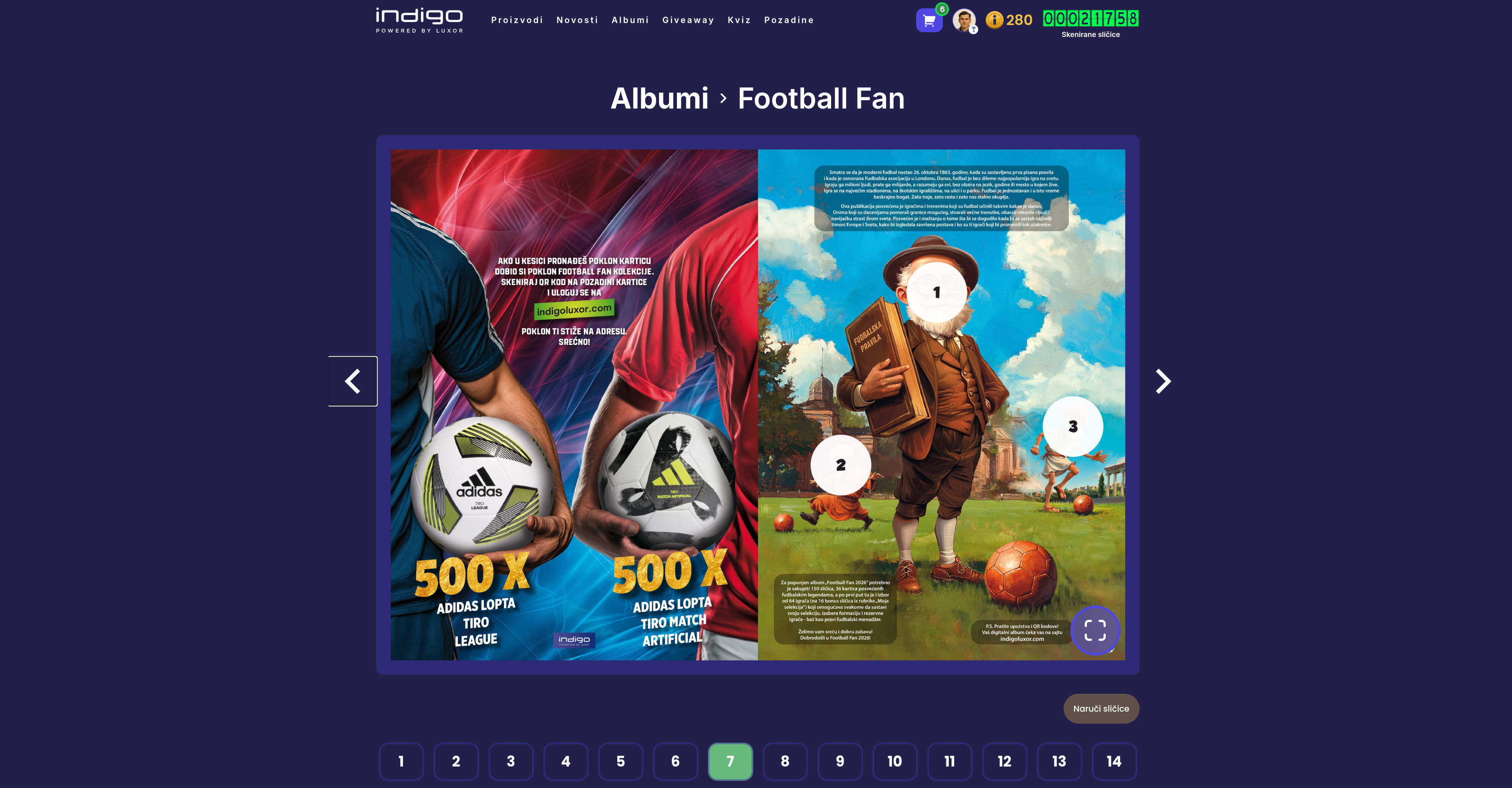 The digital home of a 20-year sticker maker — scanning, quiz, prize draws, and a store in one app