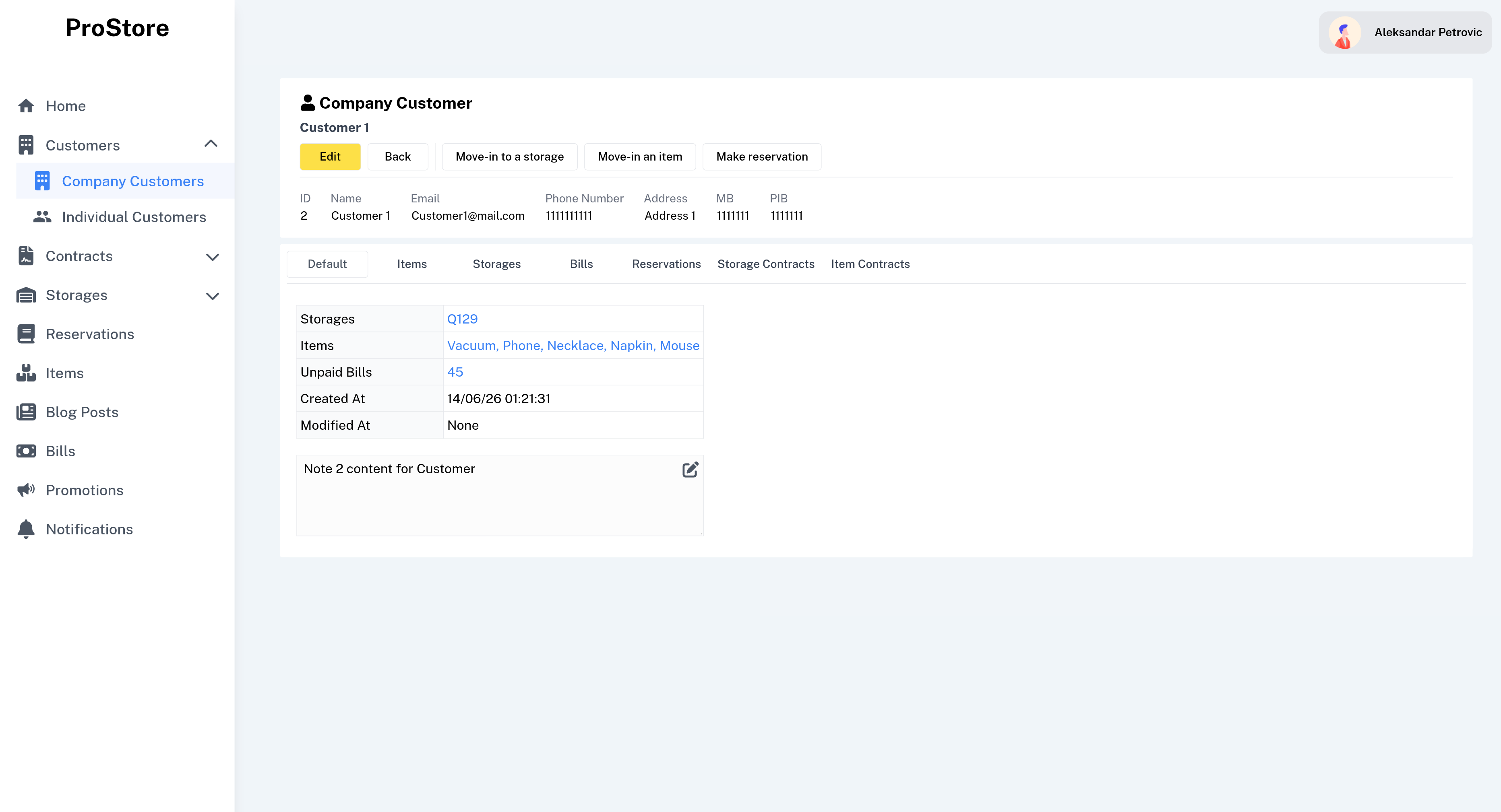 A full business system for storage units — reservations, operator dashboard, a single source of truth