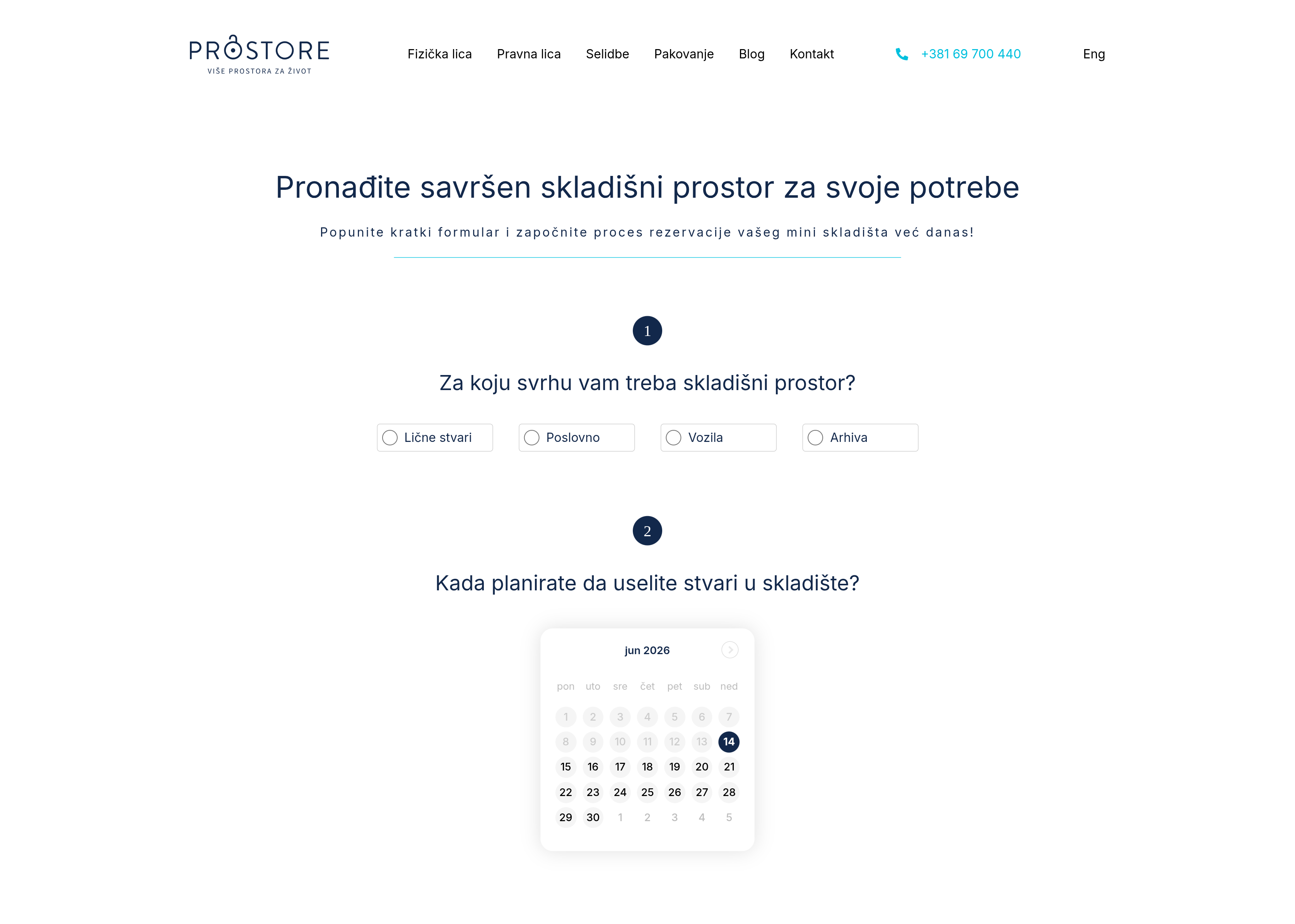 A full business system for storage units — reservations, operator dashboard, a single source of truth