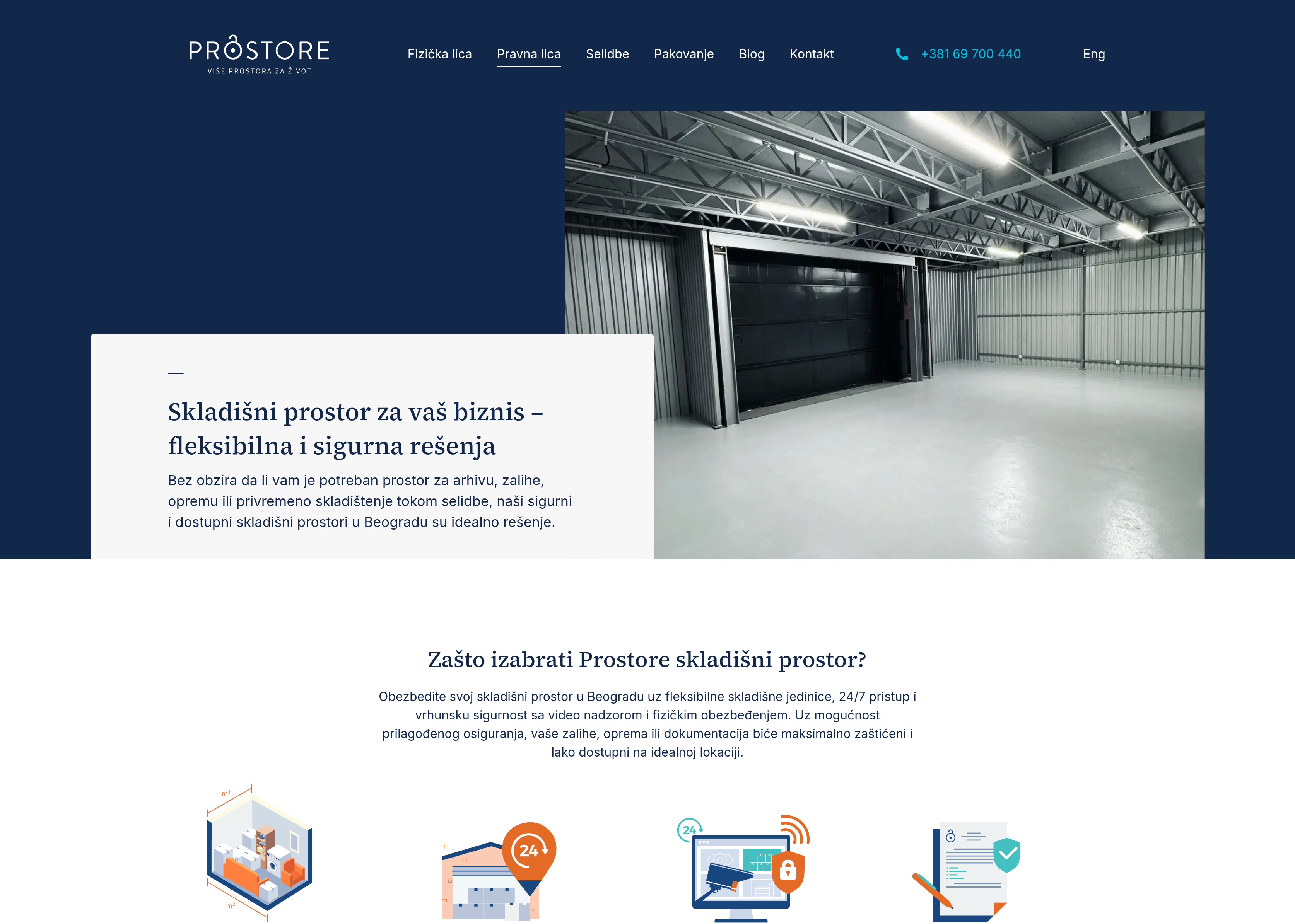 A full business system for storage units — reservations, operator dashboard, a single source of truth
