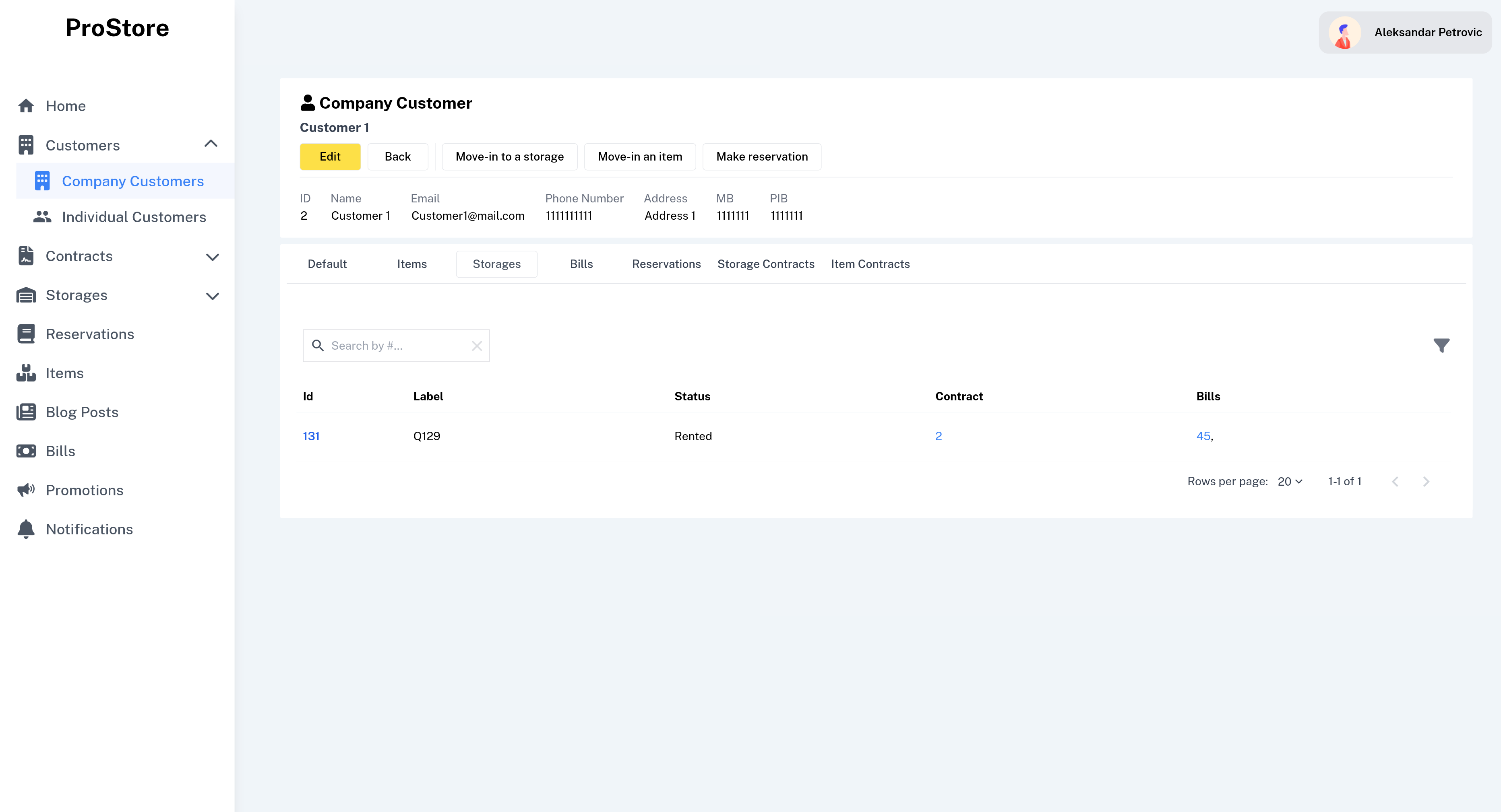 A full business system for storage units — reservations, operator dashboard, a single source of truth