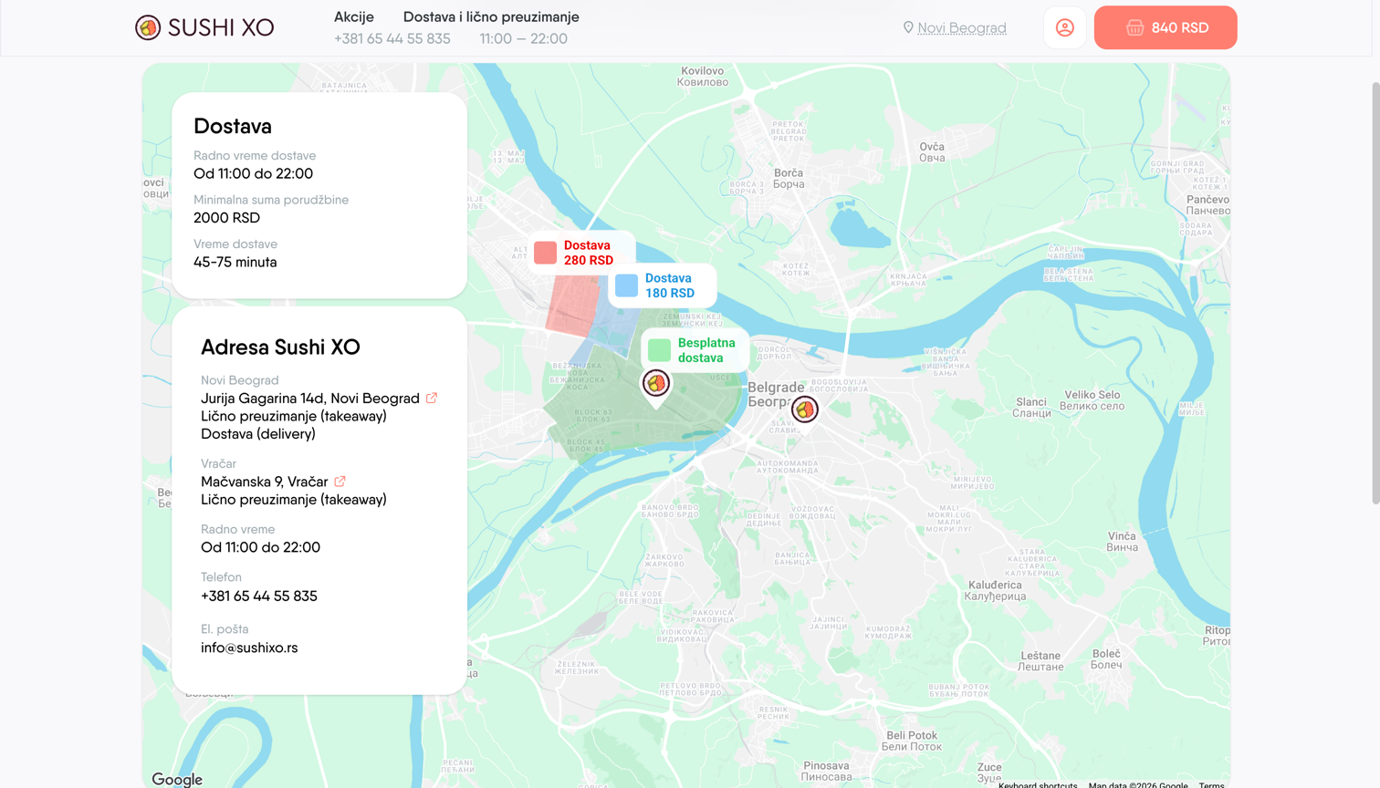 An online ordering site connected directly to the POS system, with a loyalty program the POS couldn't deliver