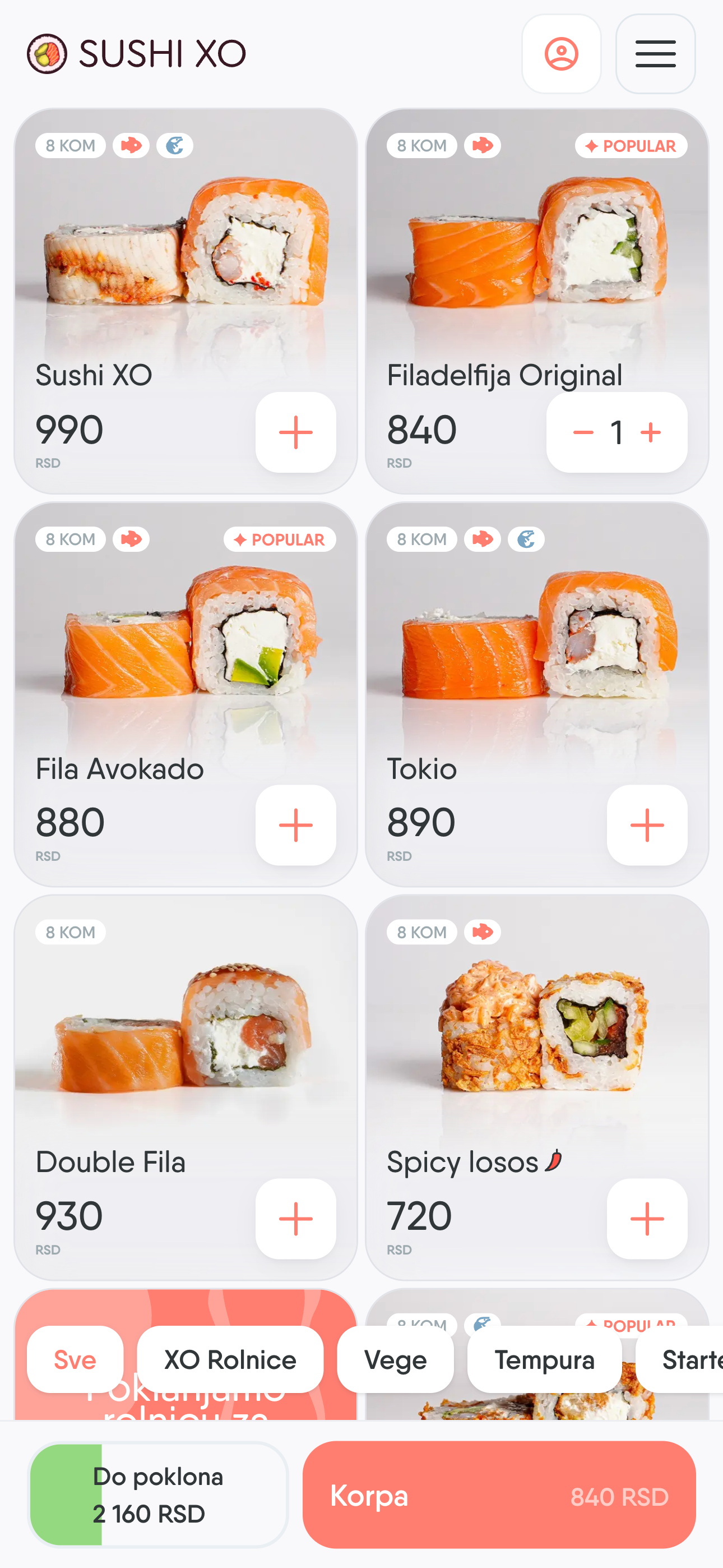 An online ordering site connected directly to the POS system, with a loyalty program the POS couldn't deliver