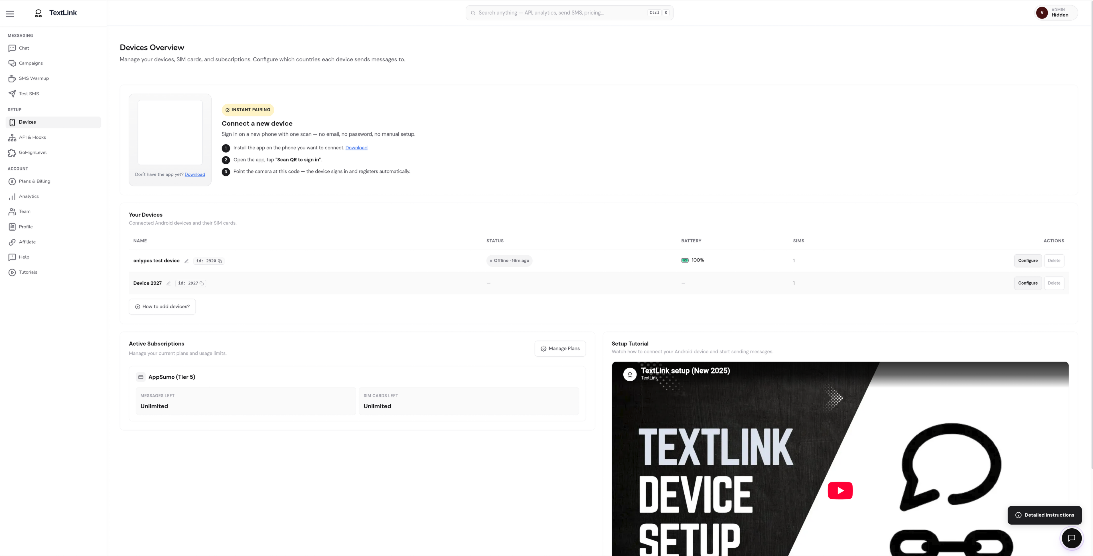 Komercijalni SMS-gateway SaaS na Android telefonima — slanje SMS-a preko sopstvene SIM kartice